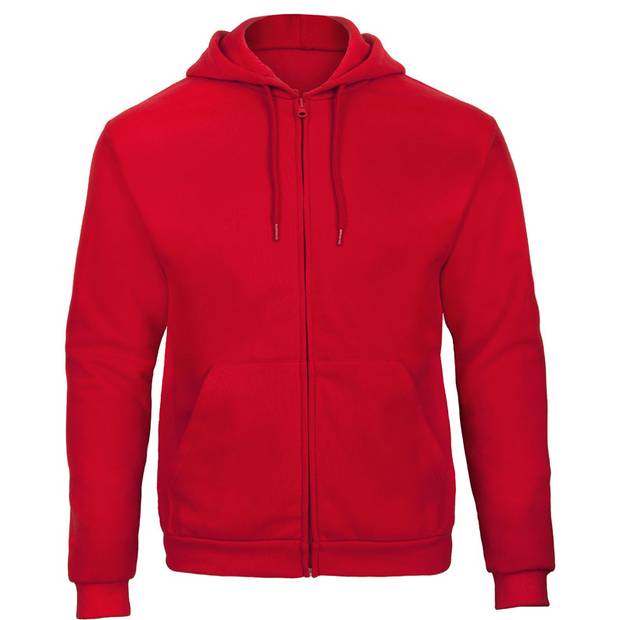 B&C | ID.203 50/50, Mikina s kapucňou, červená, XS B&C | ID.203 50/50, Mikina s kapucňou, červená, XS