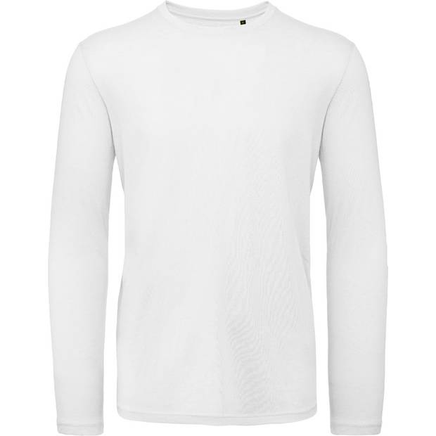 B&C | Inspire LSL T /men, Pánské tričko s dlouhým rukávem, bílá, S B&C | Inspire LSL T /men, Pánské tričko s dlouhým rukávem, bílá, S