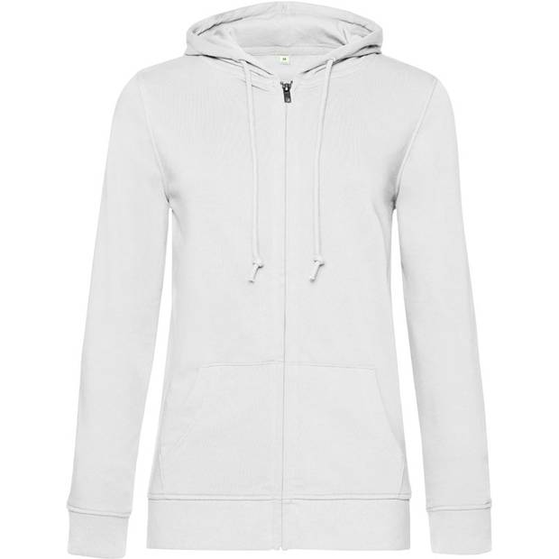 B&C | Inspire Zipped Hood /women, Dámská mikina s kapucí, bílá, XS B&C | Inspire Zipped Hood /women, Dámská mikina s kapucí, bílá, XS