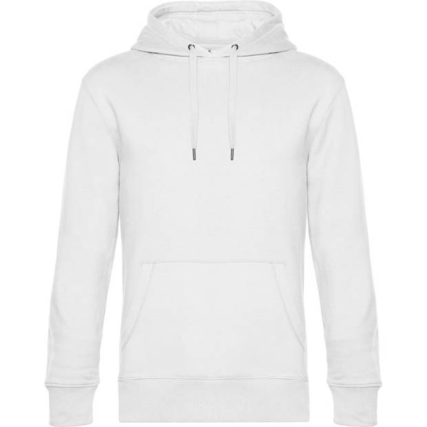 B&C | KING Hooded, Pánska mikina s kapucňou, biela, XS B&C | KING Hooded, Pánska mikina s kapucňou, biela, XS