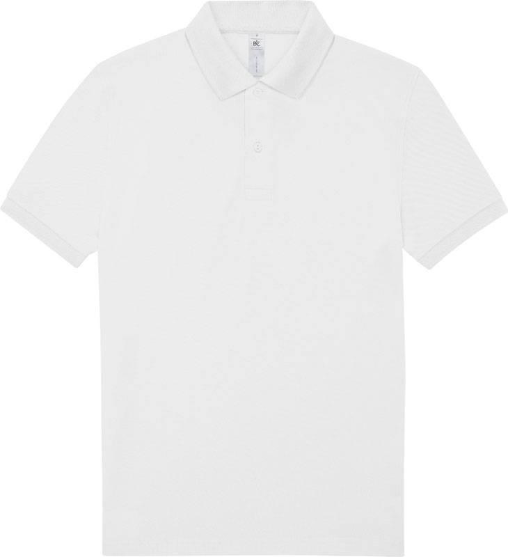 B&C | My Polo 180, Piqué polo, biela, S