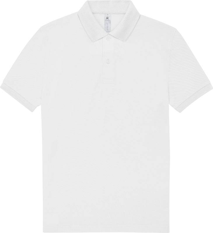 B&C | My Polo 210, Piqué polo, biela, S