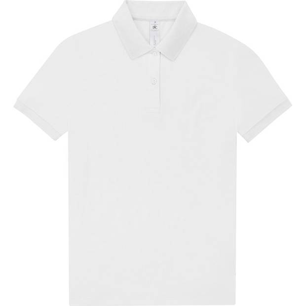 B&C | My Polo 210 /women, Dámske piqué polo, biela, XS B&C | My Polo 210 /women, Dámske piqué polo, biela, XS