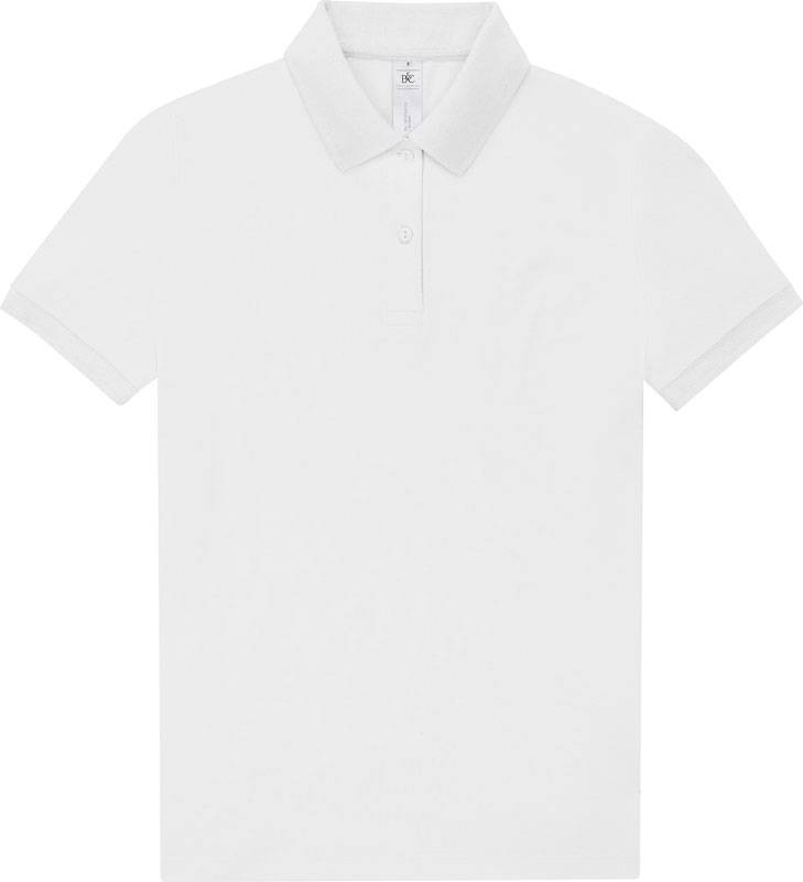 B&C | My Polo 210 /women, Dámske piqué polo, biela, XXL