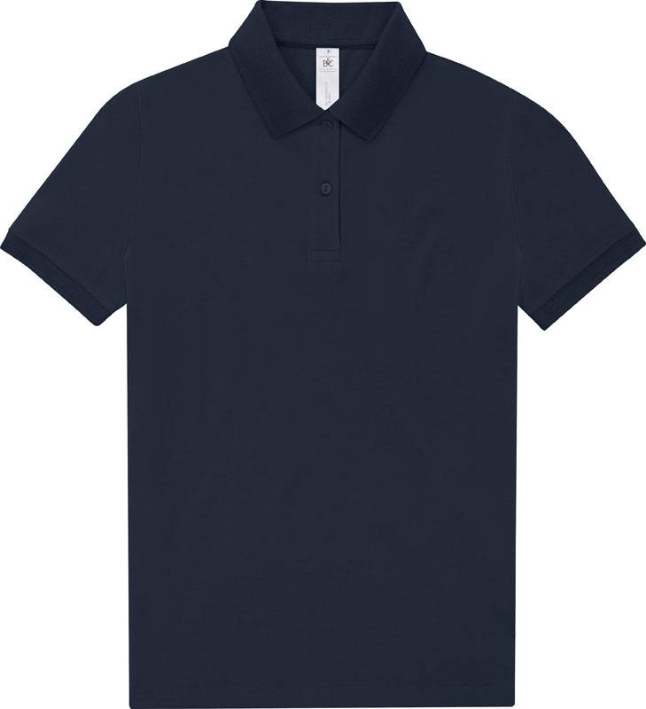 B&C | My Polo 210 /women, Dámské piqué polo, modrá navy, XL