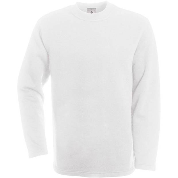 B&C | Open Hem, Mikina Open Hem, biela, S B&C | Open Hem, Mikina Open Hem, biela, S