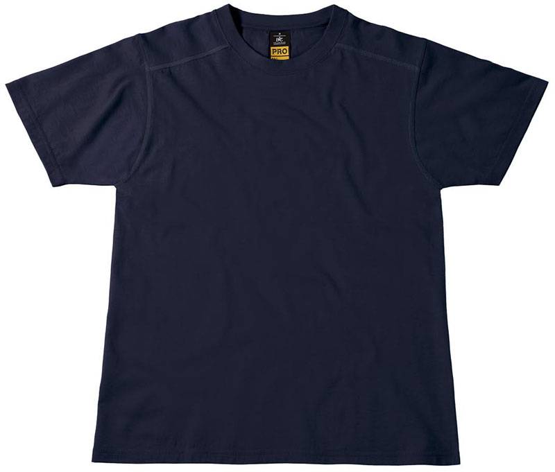 B&C | Perfect Pro, Pracovné tričko, modrá navy, XL