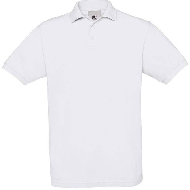 B&C | Safran, Piqué polo, biela, S B&C | Safran, Piqué polo, biela, S