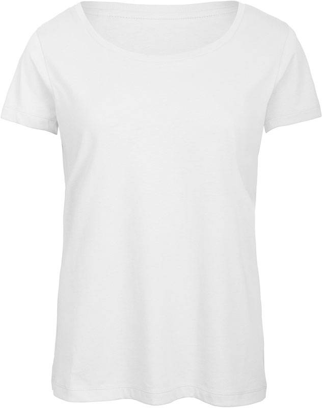 B&C | Triblend /women, Dámske tričko, biela, XXL