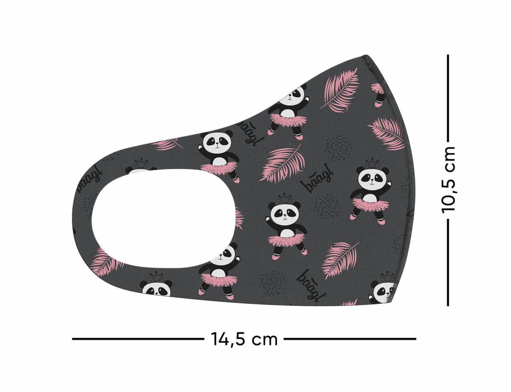 BAAGL Antibakteriálne rúško pre deti Panda