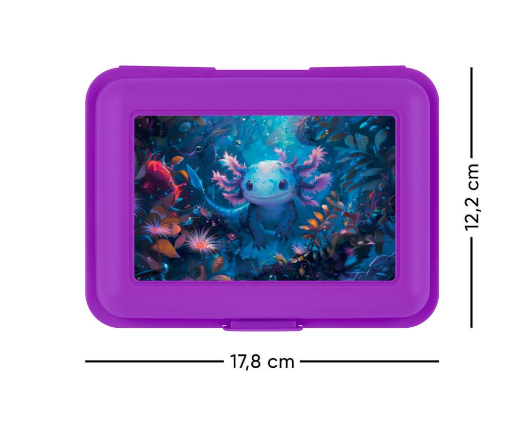 BAAGL Box na desiatu Axolotl