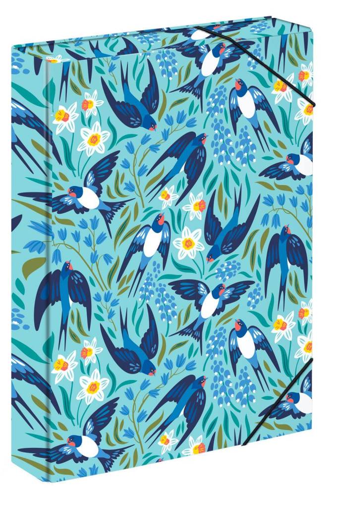 BAAGL - Desky na školní sešity A4 Jumbo Vlaštovky