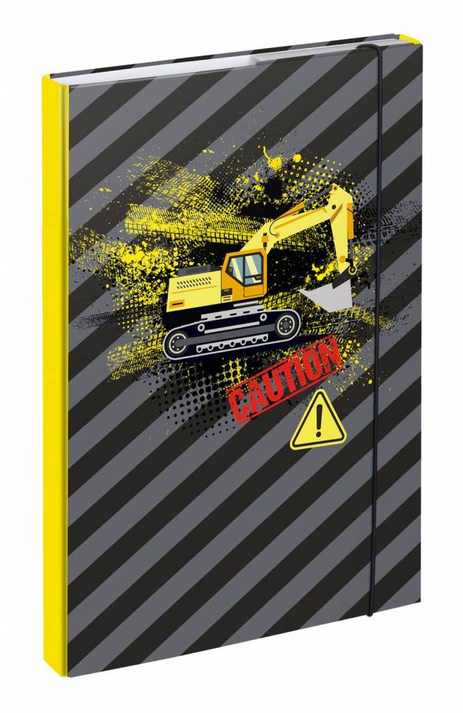 BAAGL - Desky na školní sešity A4 Rypadlo