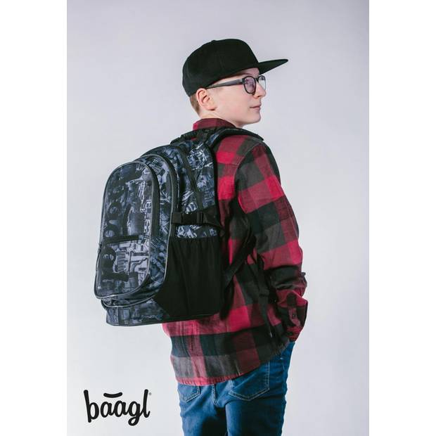 BAAGL SADA 3 Core Technic: batoh, penál, sáček BAAGL SADA 3 Core Technic: batoh, penál, sáček