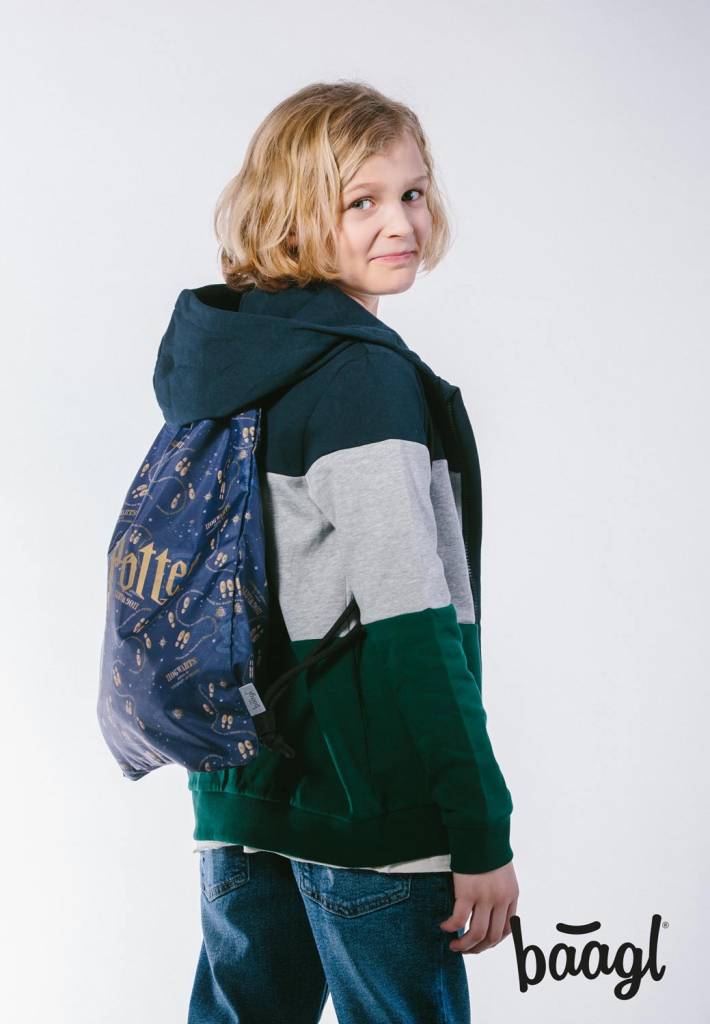 BAAGL SADA 3 Ergo Harry Potter Záškodnická mapa: aktovka, penál, sáček