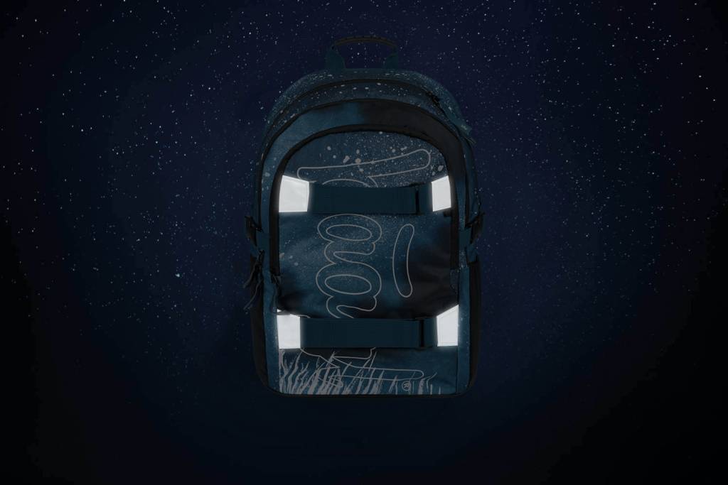 BAAGL SADA 3 Skate Steel: batoh, penál, sáček