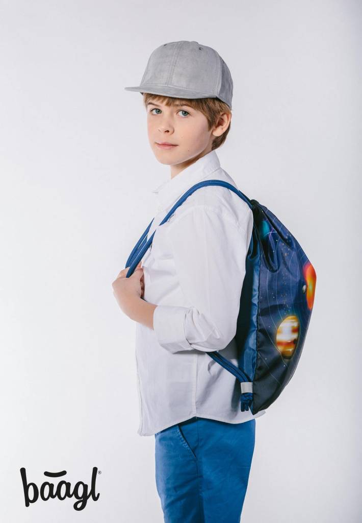 BAAGL SADA 3 Zippy Planety: aktovka, penál, sáček