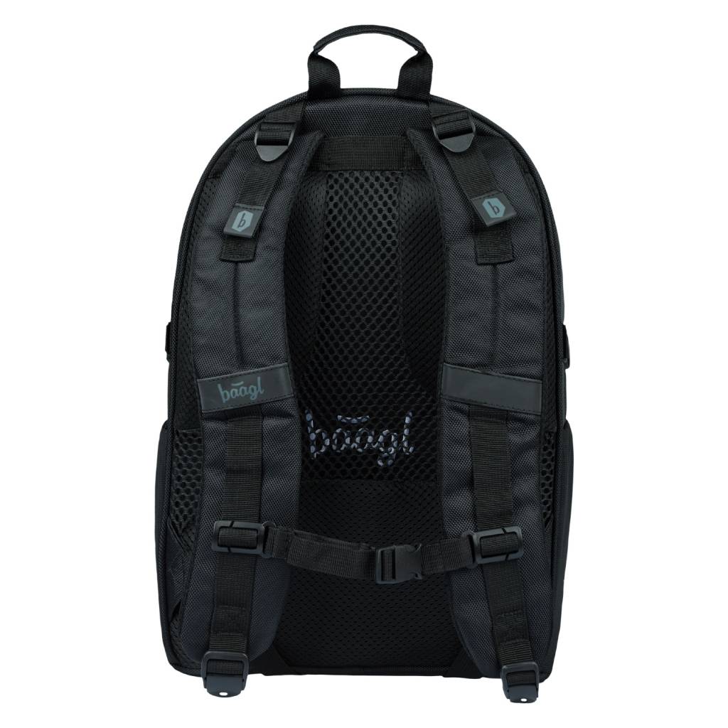 BAAGL SADA 5 Skate Gold: batoh, penál, kapsa, desky, peněženka