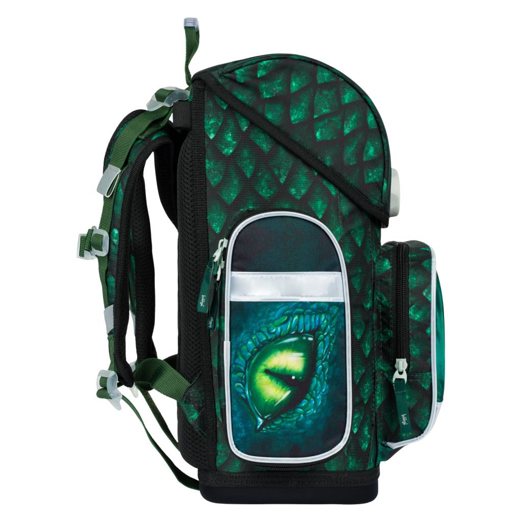 BAAGL SET 5 Ergo Drak: aktovka, peračník, sáček, desky, box