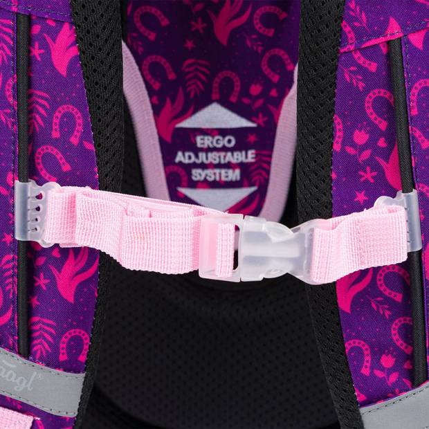 BAAGL SET 5 Ergo Kůň: aktovka, penál, sáček, desky, box BAAGL SET 5 Ergo Kůň: aktovka, penál, sáček, desky, box