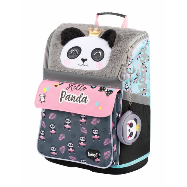 BAAGL - Školní aktovka Zippy Panda BAAGL - Školní aktovka Zippy Panda