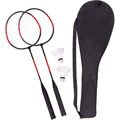 Obrázek k produktu "Badmintonový set ""Smash"" , černá - červená"