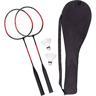 "Badmintonový set ""Smash"" , černá - červená"