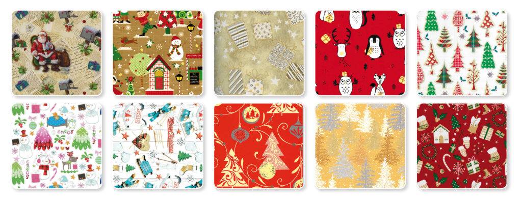 Baliaci papier ECOCOLOR ROLE 2m/70cm /50ks/, viacfarebná