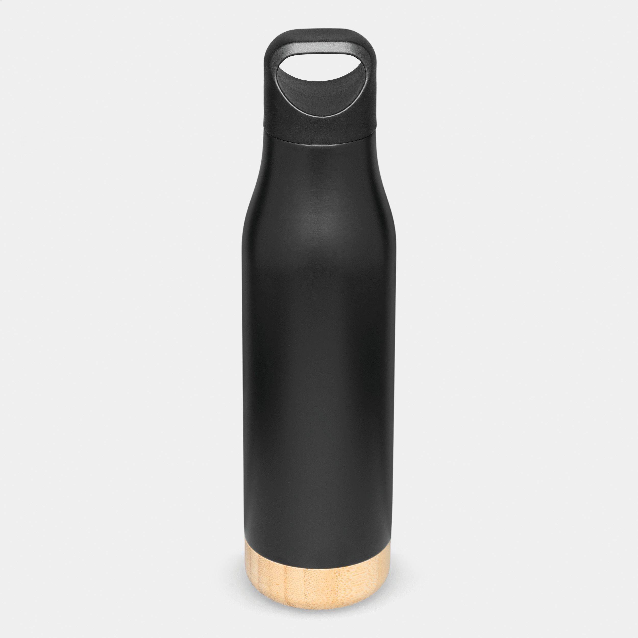 BAMBOO LEGEND vakuová láhev na pití, černá