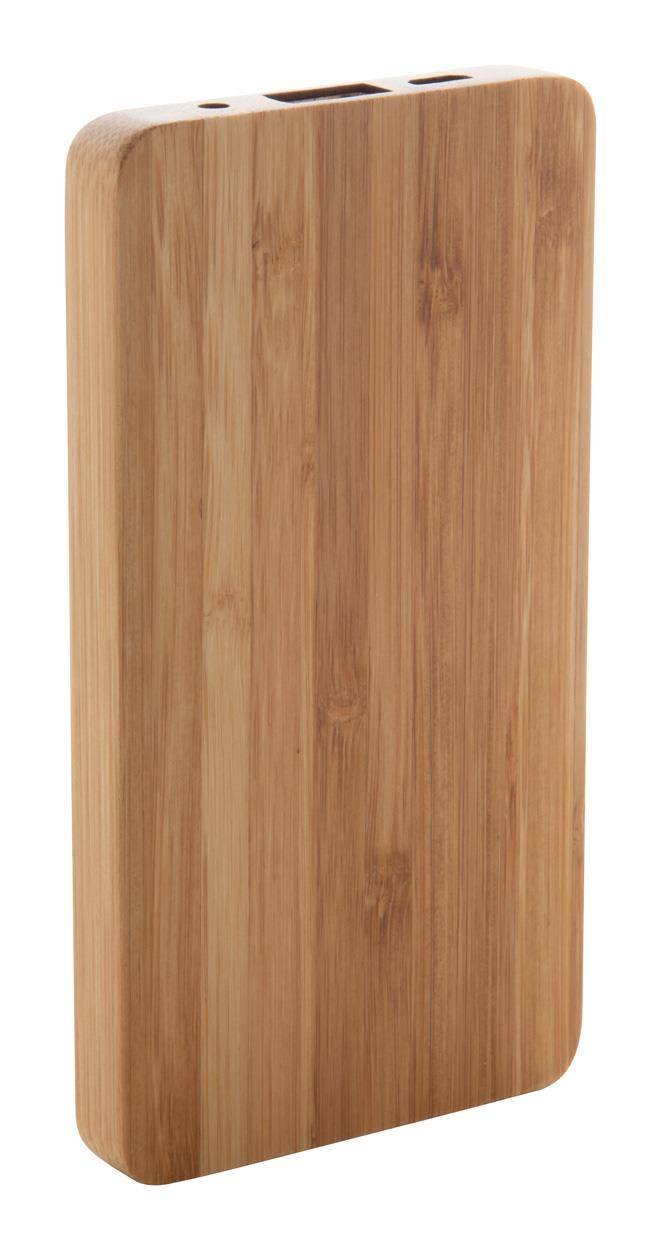 Bamboost power banka, hnedá