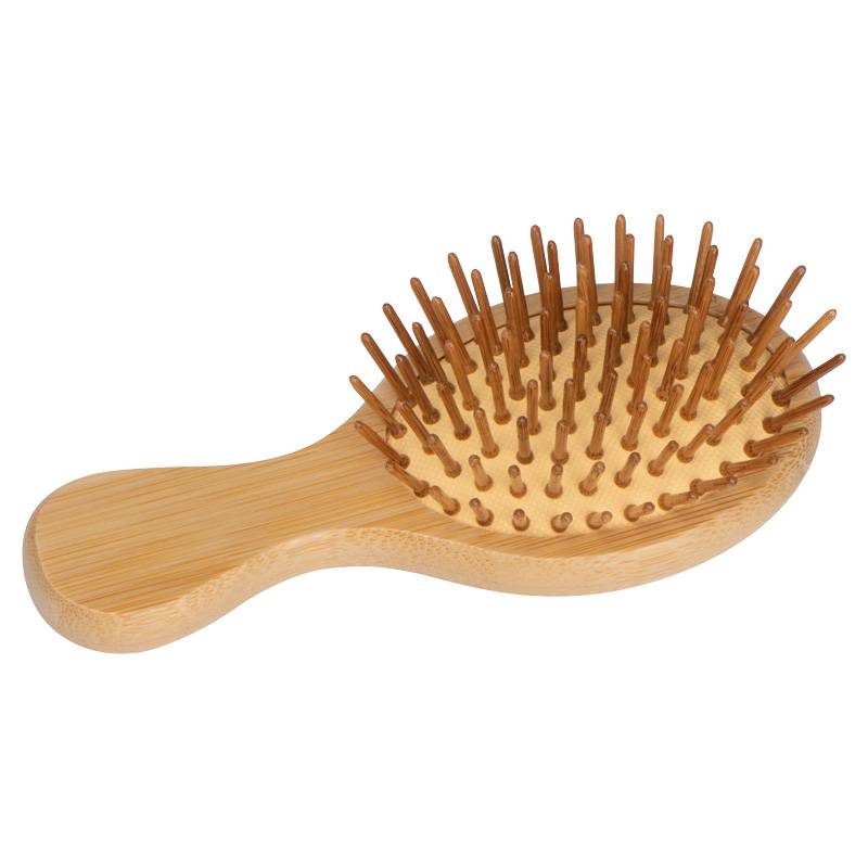 Bambusová kefa, hnedá béžová