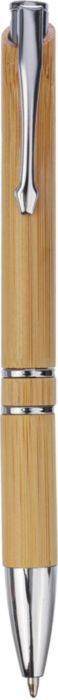 Bambusové guľôčkové pero Deanna, hnedá