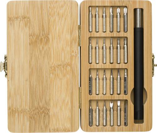 Bambusové nářadí Willow, hnědá