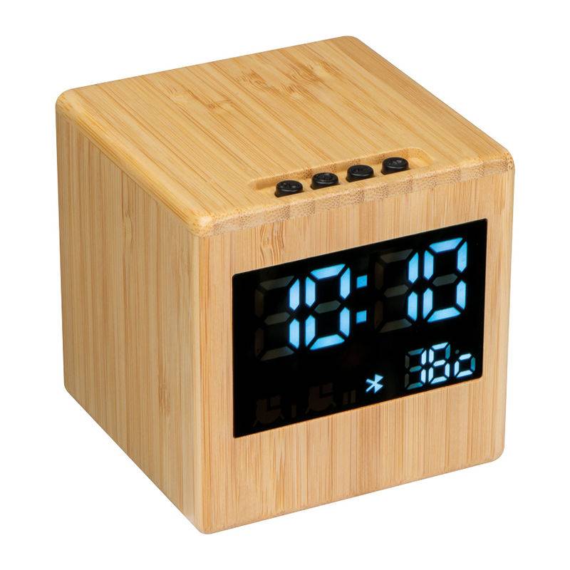 Bambusový reproduktor, hnedá béžová 