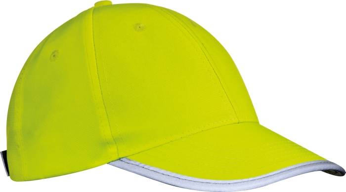 BARADIK detská šesťpanelová šiltovka s reflexným pásikom