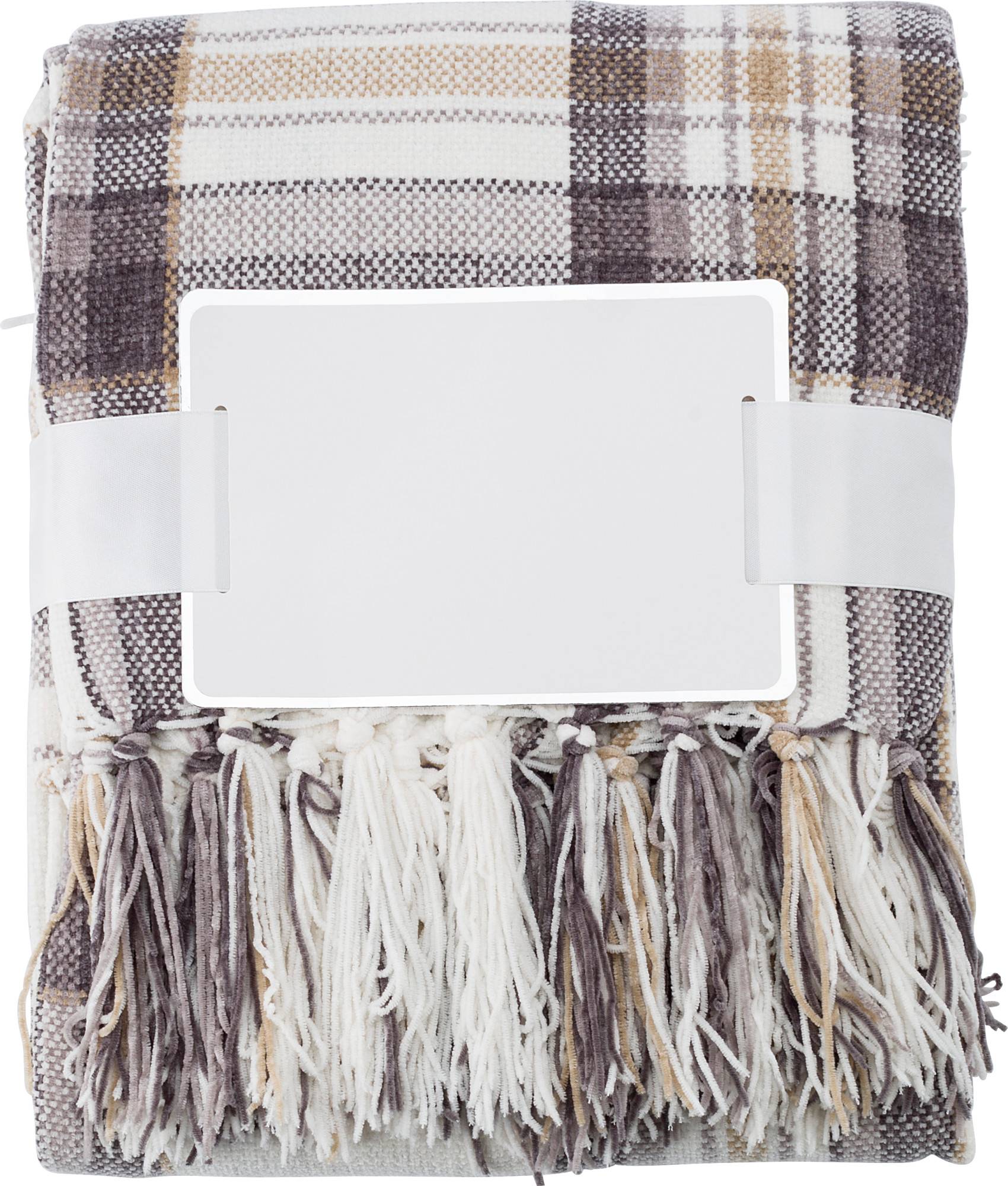 BARDOS Mäkká a hrejivá deka z jemnej ženilkovej tkaniny (600 g / m2), 100% polyester, hnedá