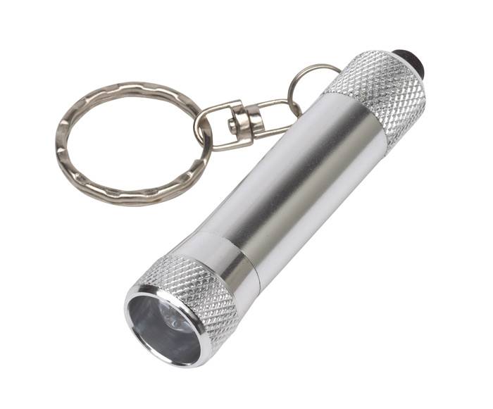 Baterka, přívěsek na klíče, stříbrná