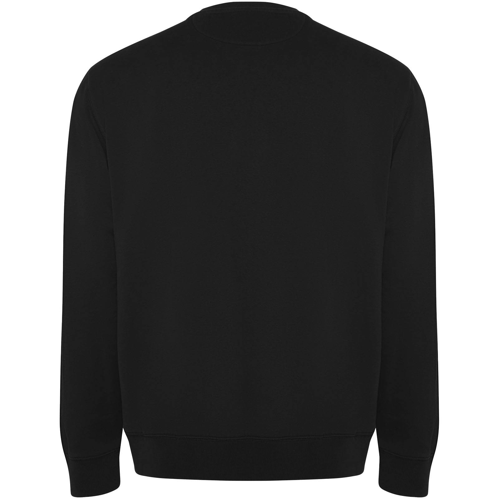 Batian unisex sveter s výstrihom crewneck, čierna, L