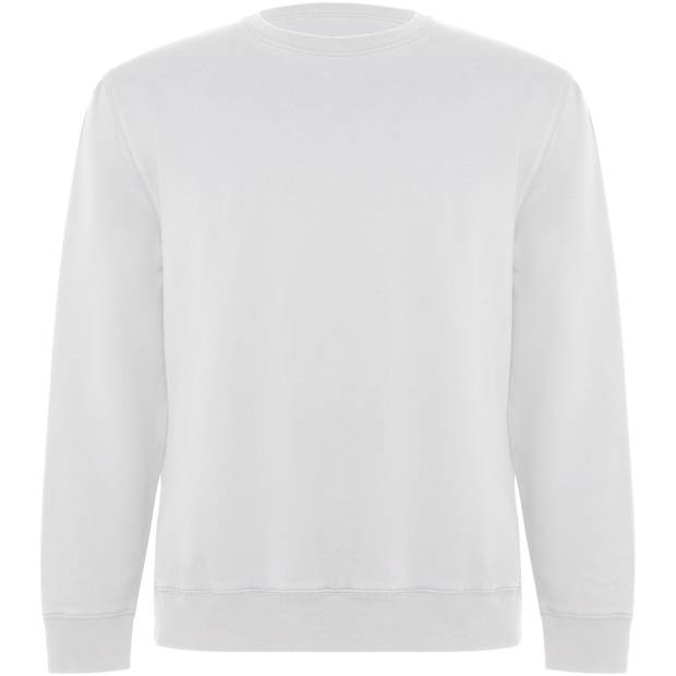 Batian unisex svetr s výstřihem crewneck, bílá, XS Batian unisex svetr s výstřihem crewneck, bílá, XS