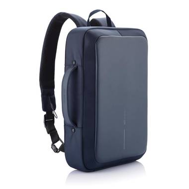 Batoh a kufrík s ochranou proti krádeži, modrá
