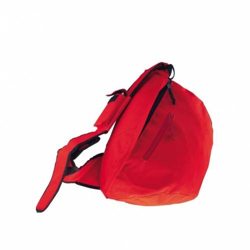 Batoh cez rameno, červená