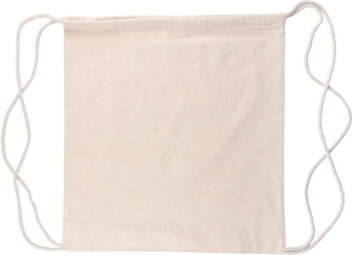 Batoh Georgia z bavlny Oeko-Tex (150 gsm) so sťahovacou šnúrkou, hnedá khaki