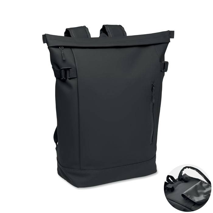 Batoh na bicykel z PU, 20L, čierna