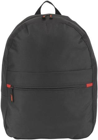Batoh s dvomi prednými vreckami, čierna