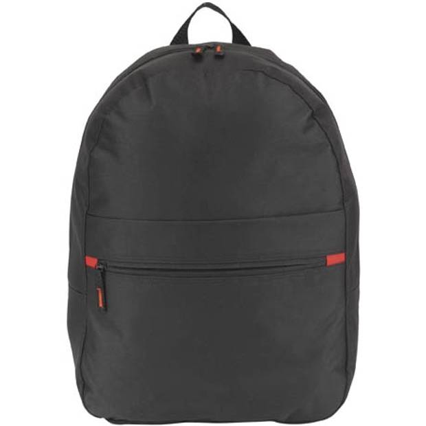 Batoh s dvomi prednými vreckami, čierna Batoh s dvomi prednými vreckami, čierna