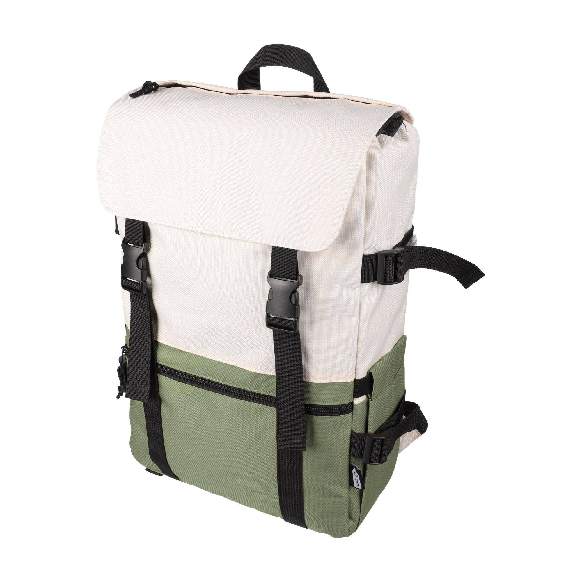 Batoh Vayo | Recyklovaný materiál | Na notebook 15" | 11 l, zelená