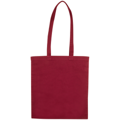 Obrázek k produktu Bavlněná nákupní taška s dlouhými uchy, bordó