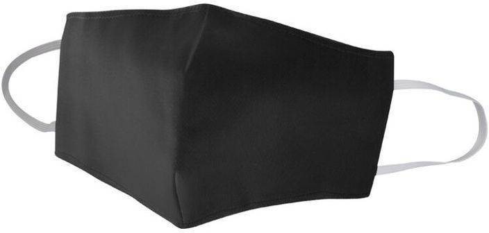 Bavlněná rouška, černá