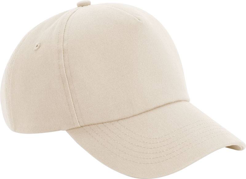 Beechfield | B 25, 5 panelová šiltovka "Authentic", hnedá Sand, onesize