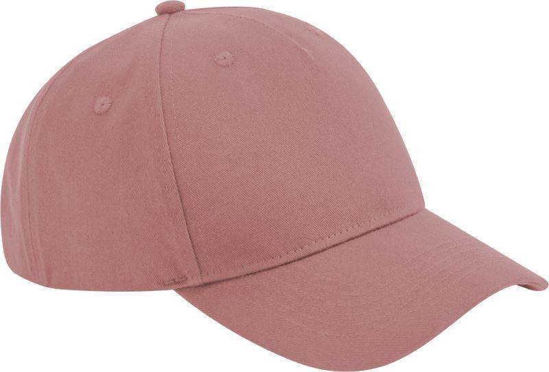 Beechfield | B 62N, 5 panelová šiltovka EarthAware®, ružová Rose, onesize